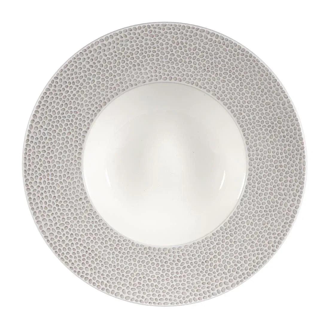 DY865 Churchill Isla Wide Rim Bowl Shale Grey 240mm (Pack of 12) - JD Catering Equipment Solutions Ltd