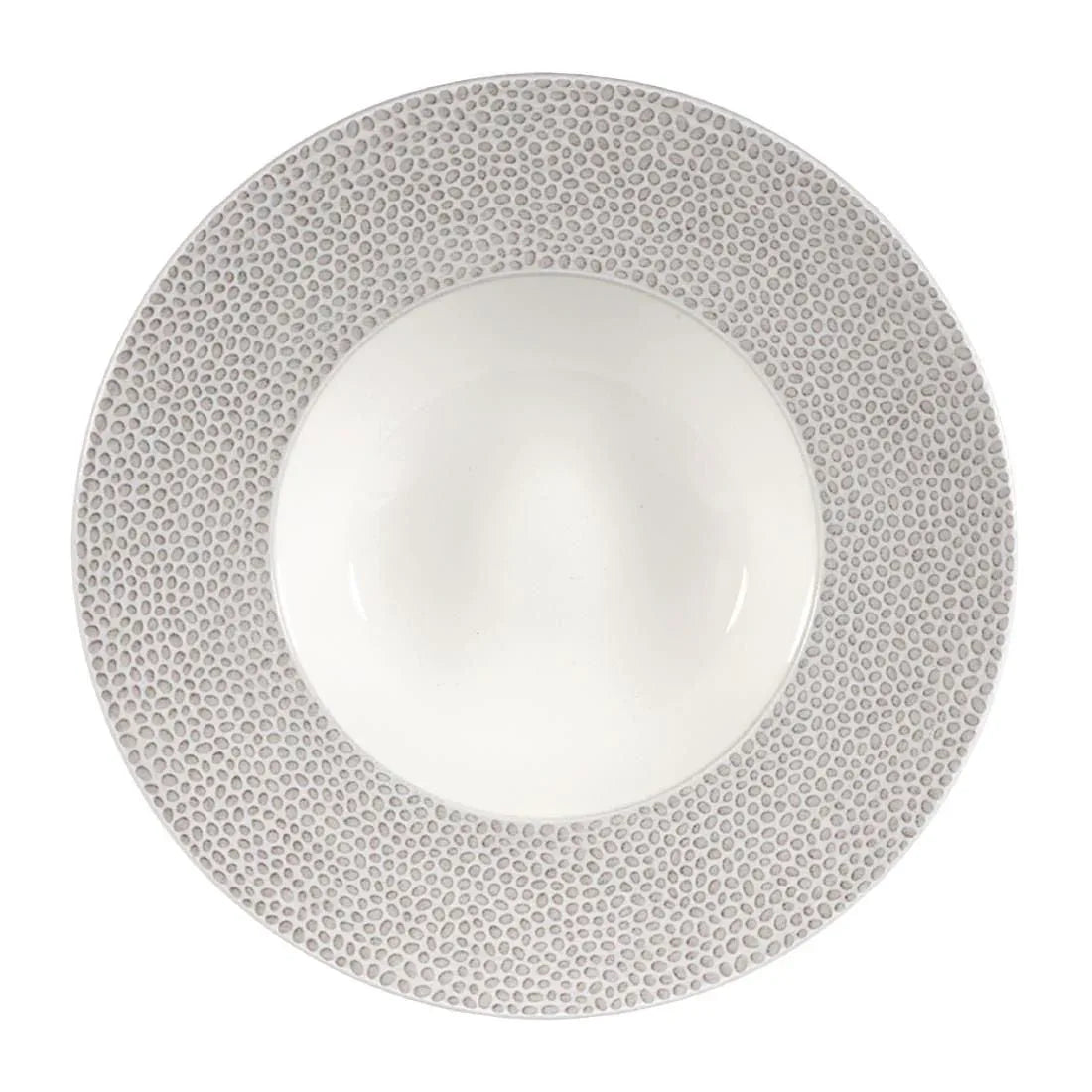 DY864 Churchill Isla Wide Rim Bowl Shale Grey 280mm (Pack of 12) - JD Catering Equipment Solutions Ltd