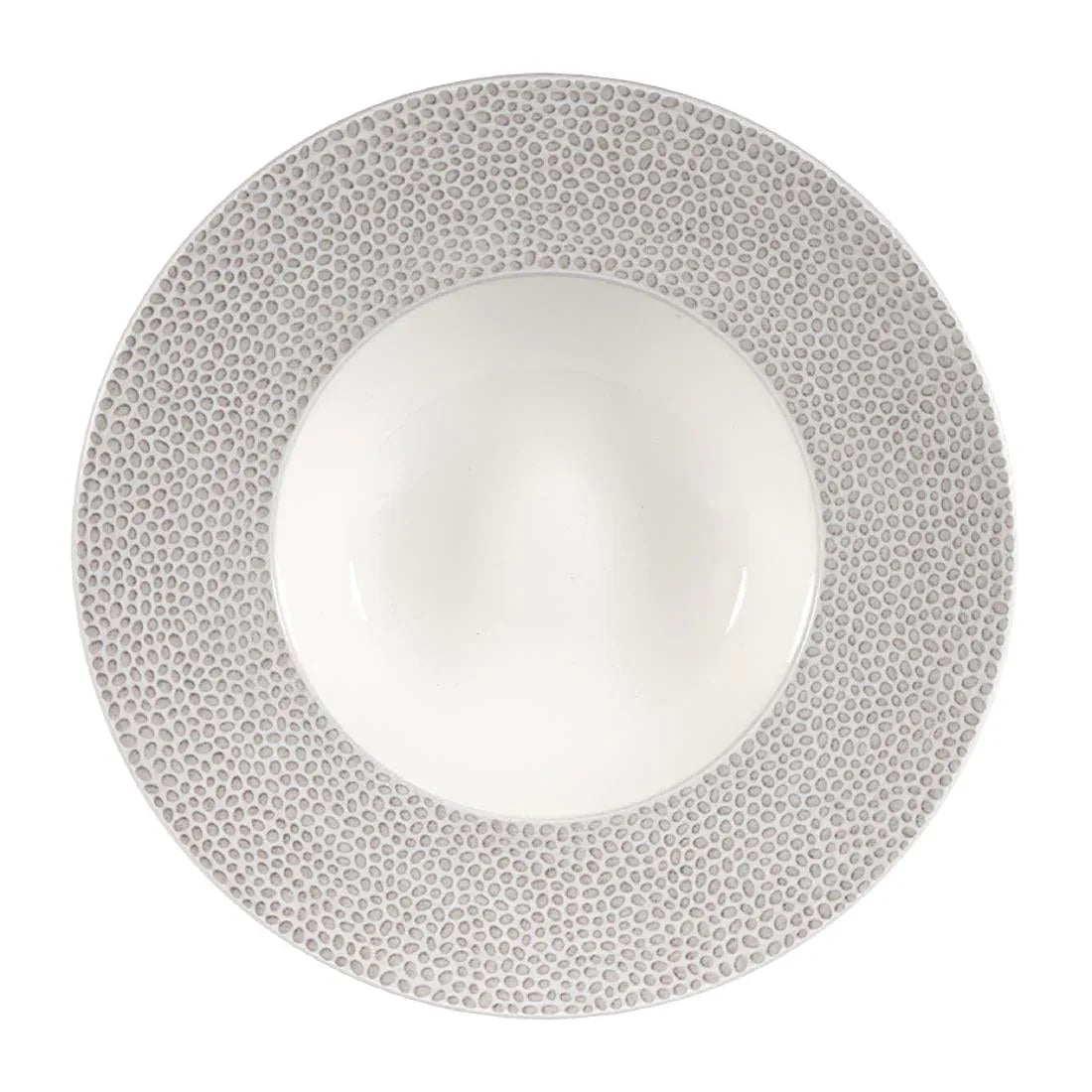 DY864 Churchill Isla Wide Rim Bowl Shale Grey 280mm (Pack of 12) - JD Catering Equipment Solutions Ltd