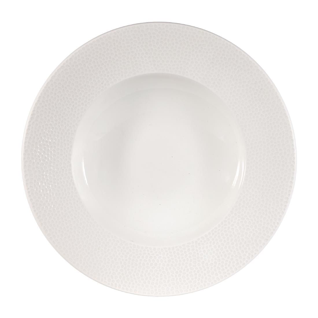 Churchill Isla Wide Rim Bowl White 280mm (Pack of 12) JD Catering Equipment Solutions Ltd