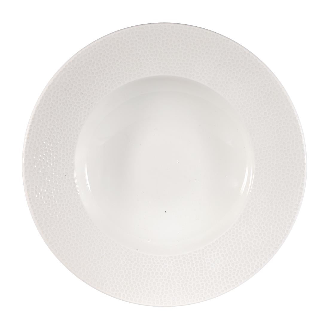 Churchill Isla Wide Rim Bowl White 280mm (Pack of 12) JD Catering Equipment Solutions Ltd