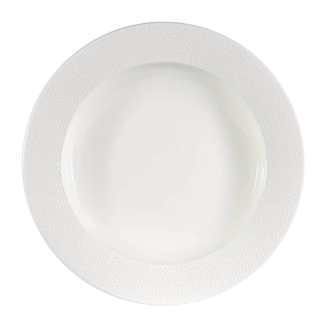 Churchill Isla Wide Rim Plate White 305mm (Pack of 12) JD Catering Equipment Solutions Ltd