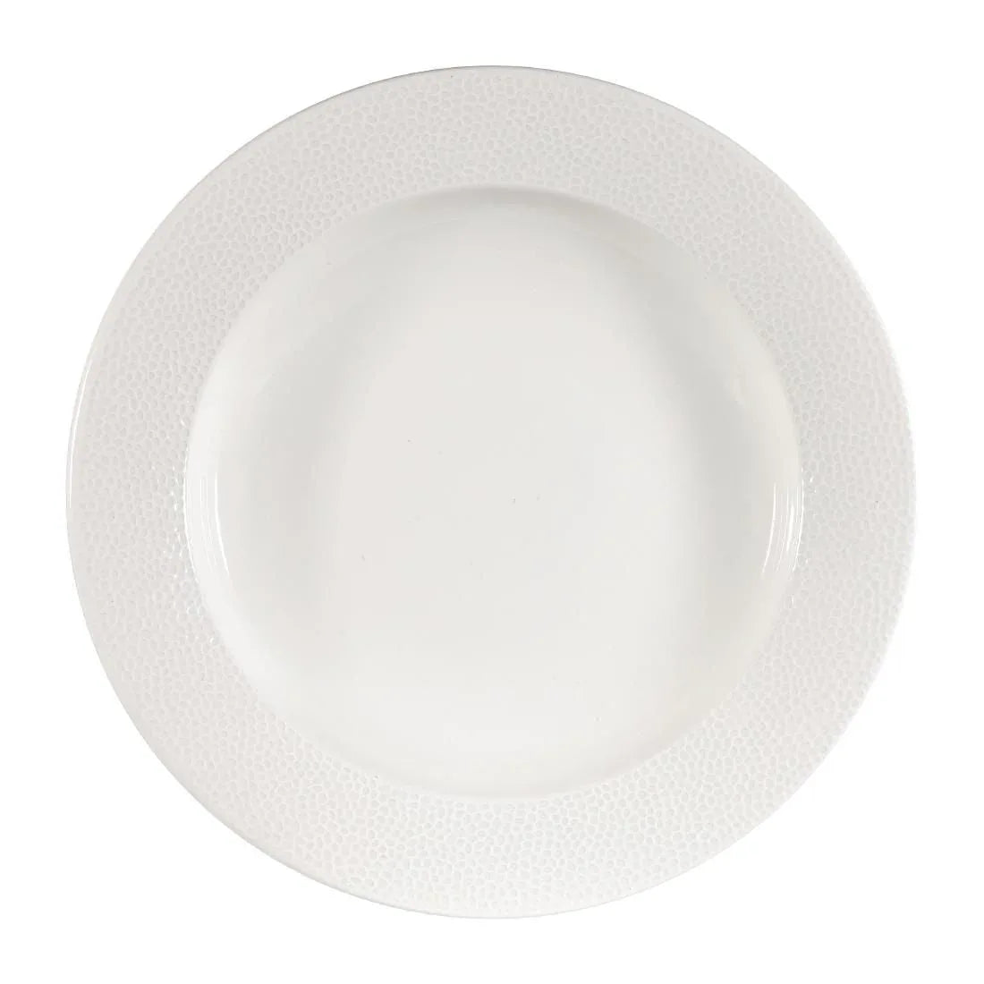 DY831 Churchill Isla Wide Rim Plate White 305mm (Pack of 12) - JD Catering Equipment Solutions Ltd