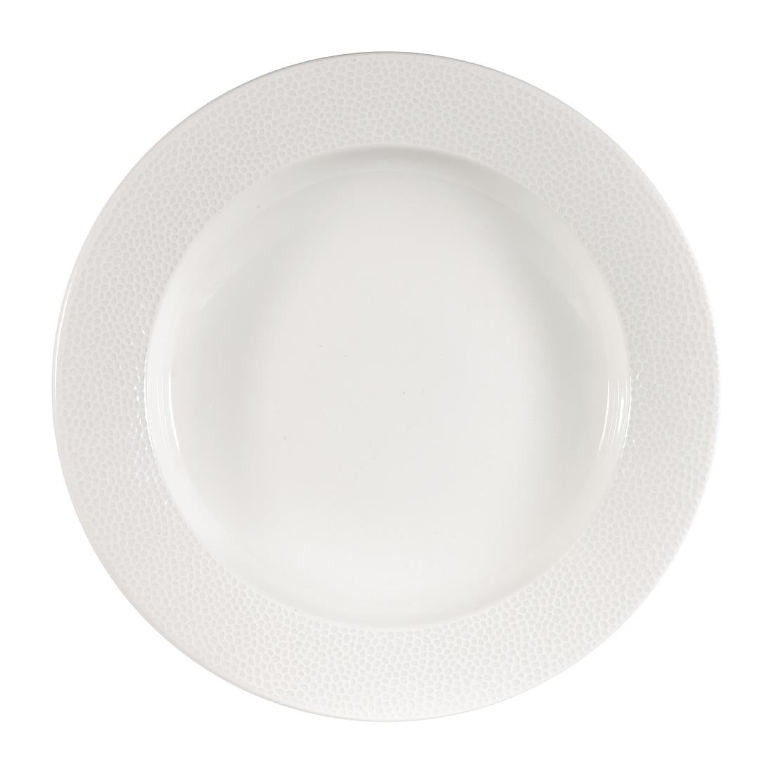 Churchill Isla Wide Rim Plate White 305mm (Pack of 12) JD Catering Equipment Solutions Ltd