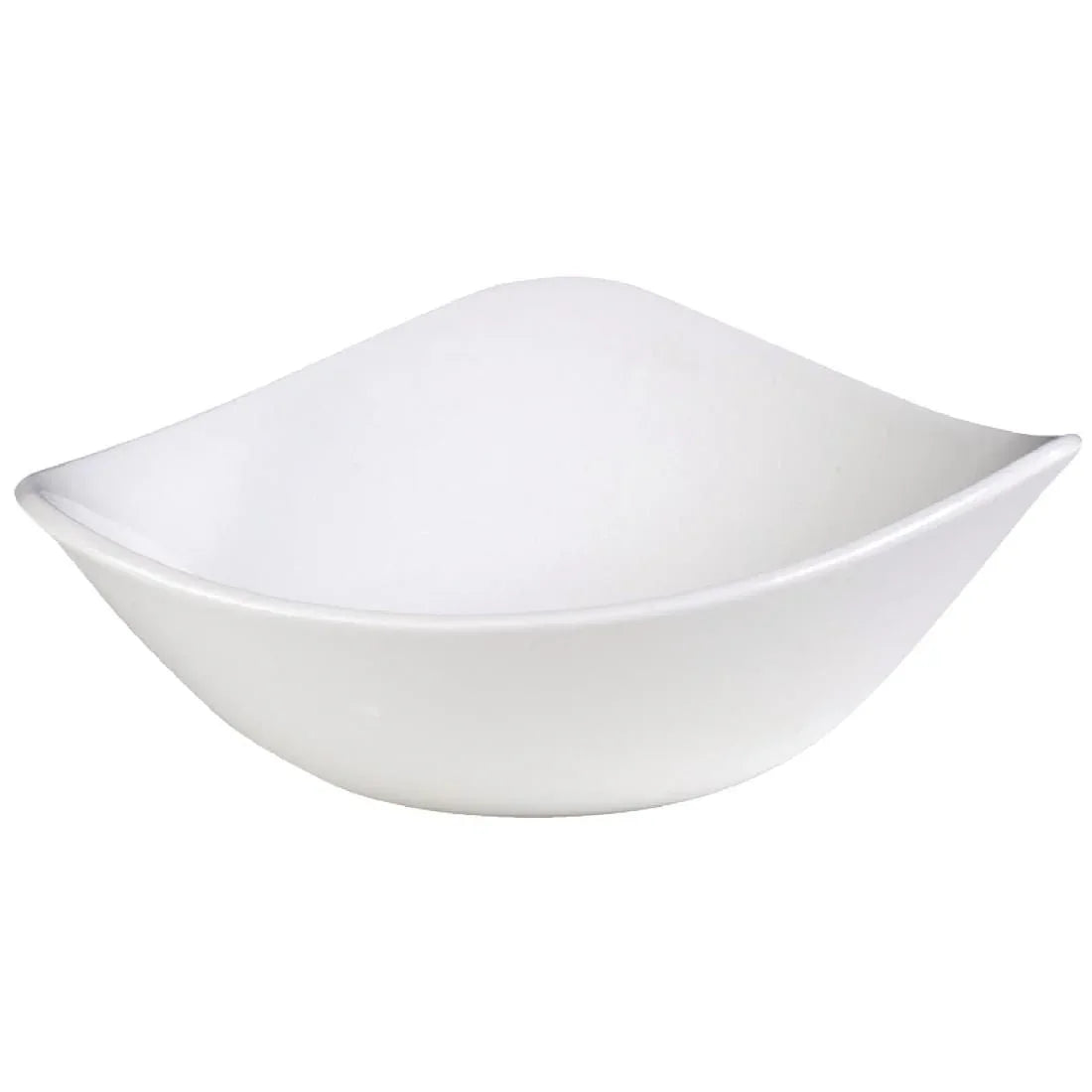 CF640 Churchill Lotus Triangle Bowls 185mm (Pack of 12) - JD Catering Equipment Solutions Ltd