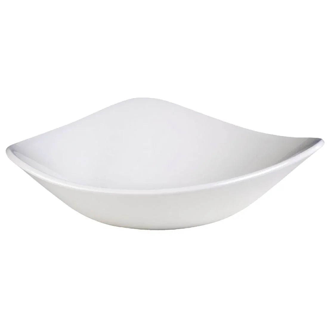 CF641 Churchill Lotus Triangle Bowls 235mm (Pack of 12) - JD Catering Equipment Solutions Ltd