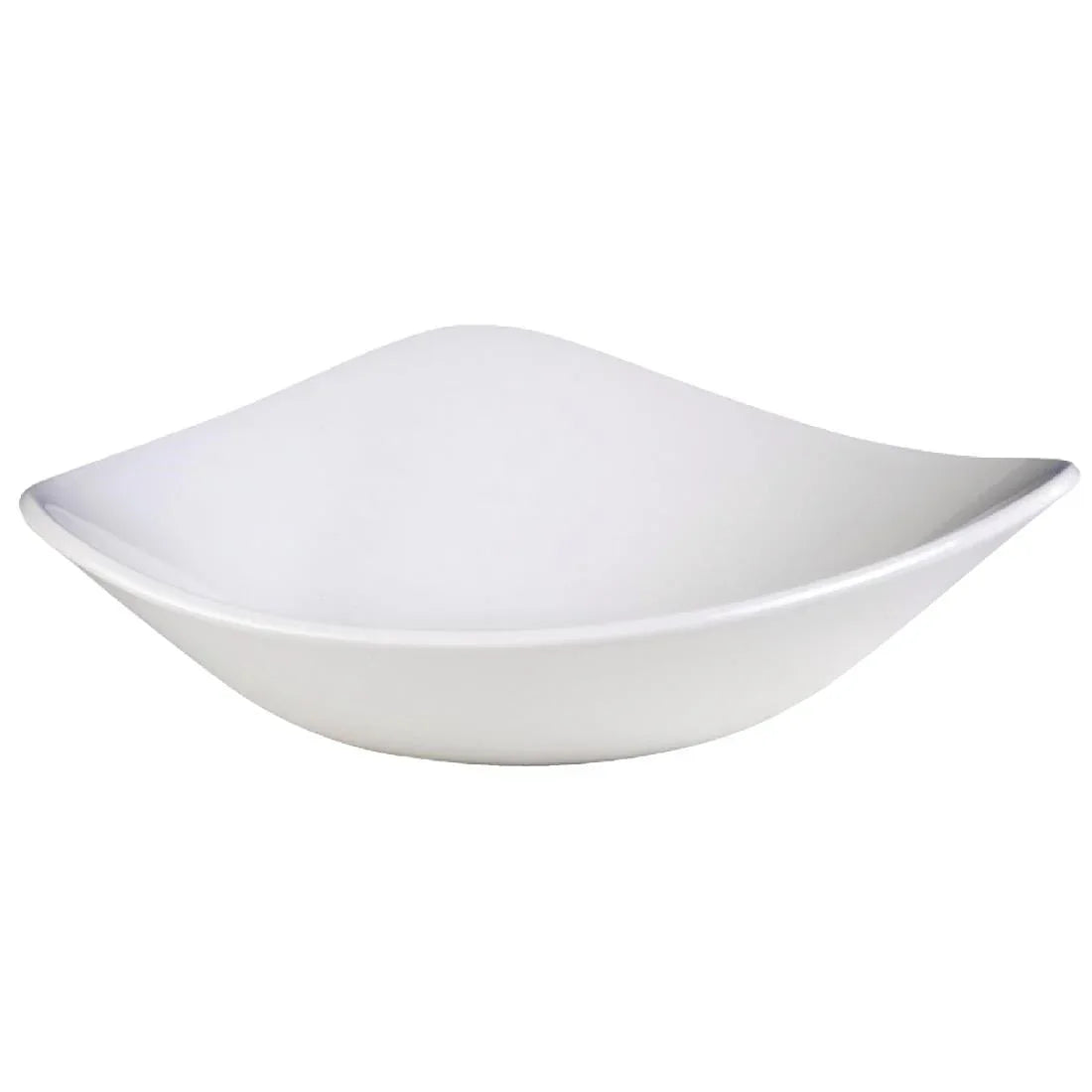 CF641 Churchill Lotus Triangle Bowls 235mm (Pack of 12) - JD Catering Equipment Solutions Ltd