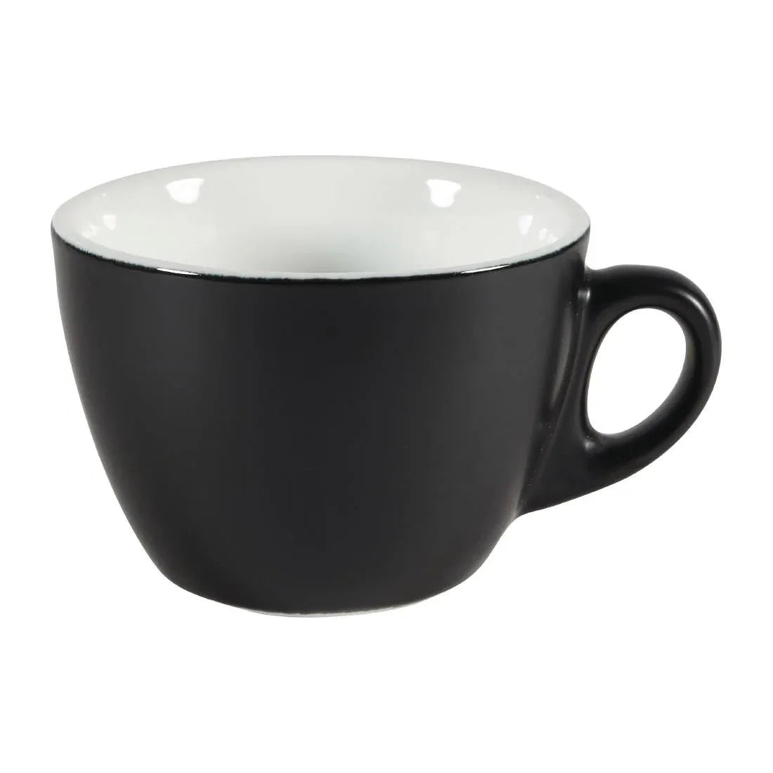 DY815 Churchill Menu Shades Ash Cappuccino Cups 7oz 207ml (Pack of 6) - JD Catering Equipment Solutions Ltd