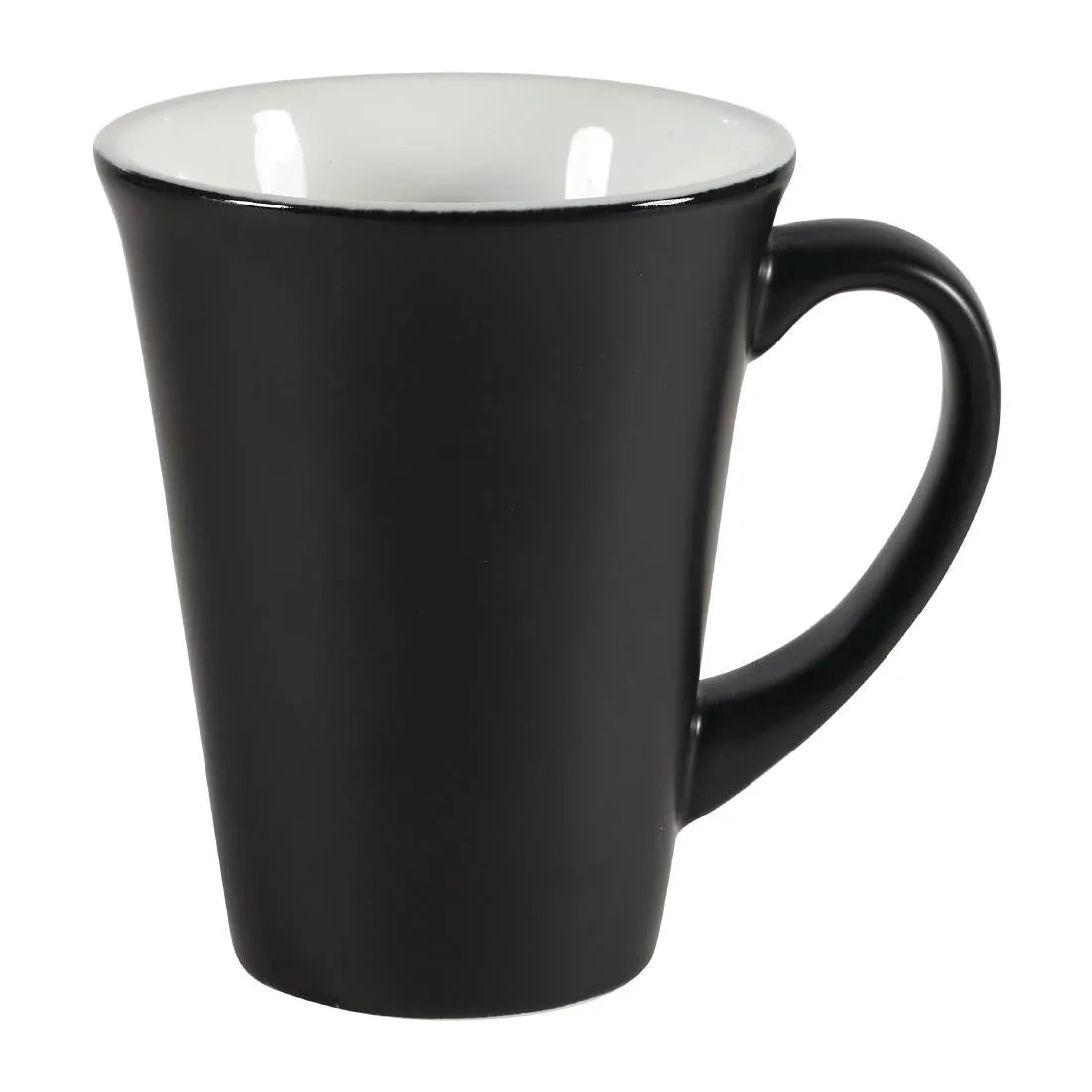 DY817 Churchill Menu Shades Ash Flared Mugs 12oz 355ml (Pack of 6) - JD Catering Equipment Solutions Ltd