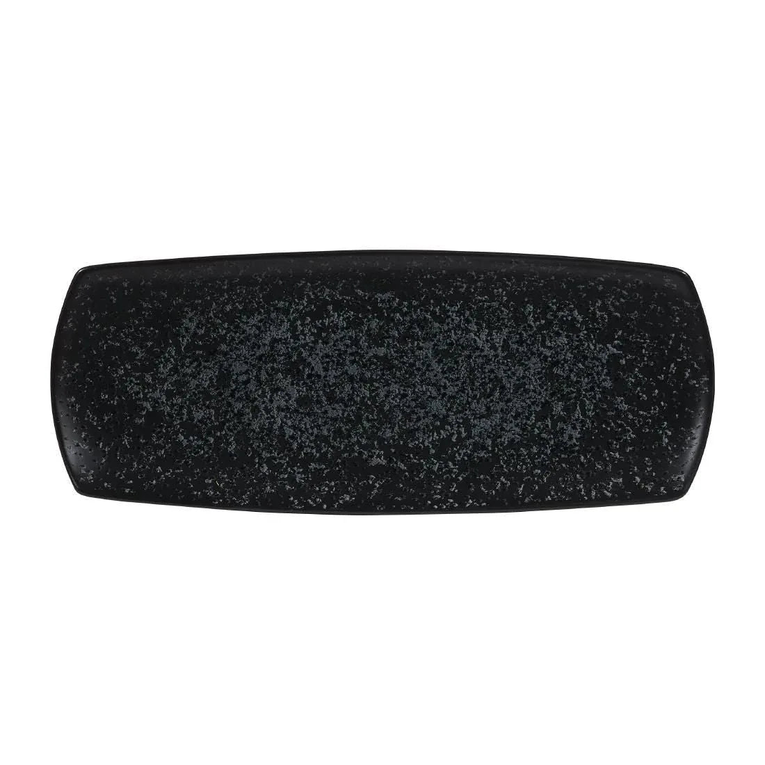 DY934 Churchill Menu Shades Caldera Ash Rectangular Plates 140mm (Pack of 6) - JD Catering Equipment Solutions Ltd