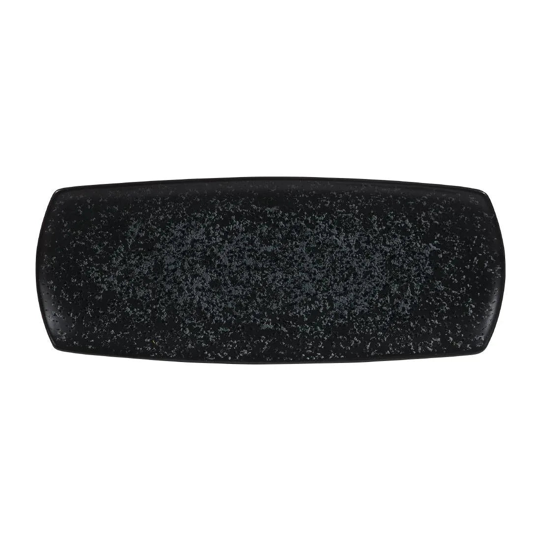 DY934 Churchill Menu Shades Caldera Ash Rectangular Plates 140mm (Pack of 6) - JD Catering Equipment Solutions Ltd