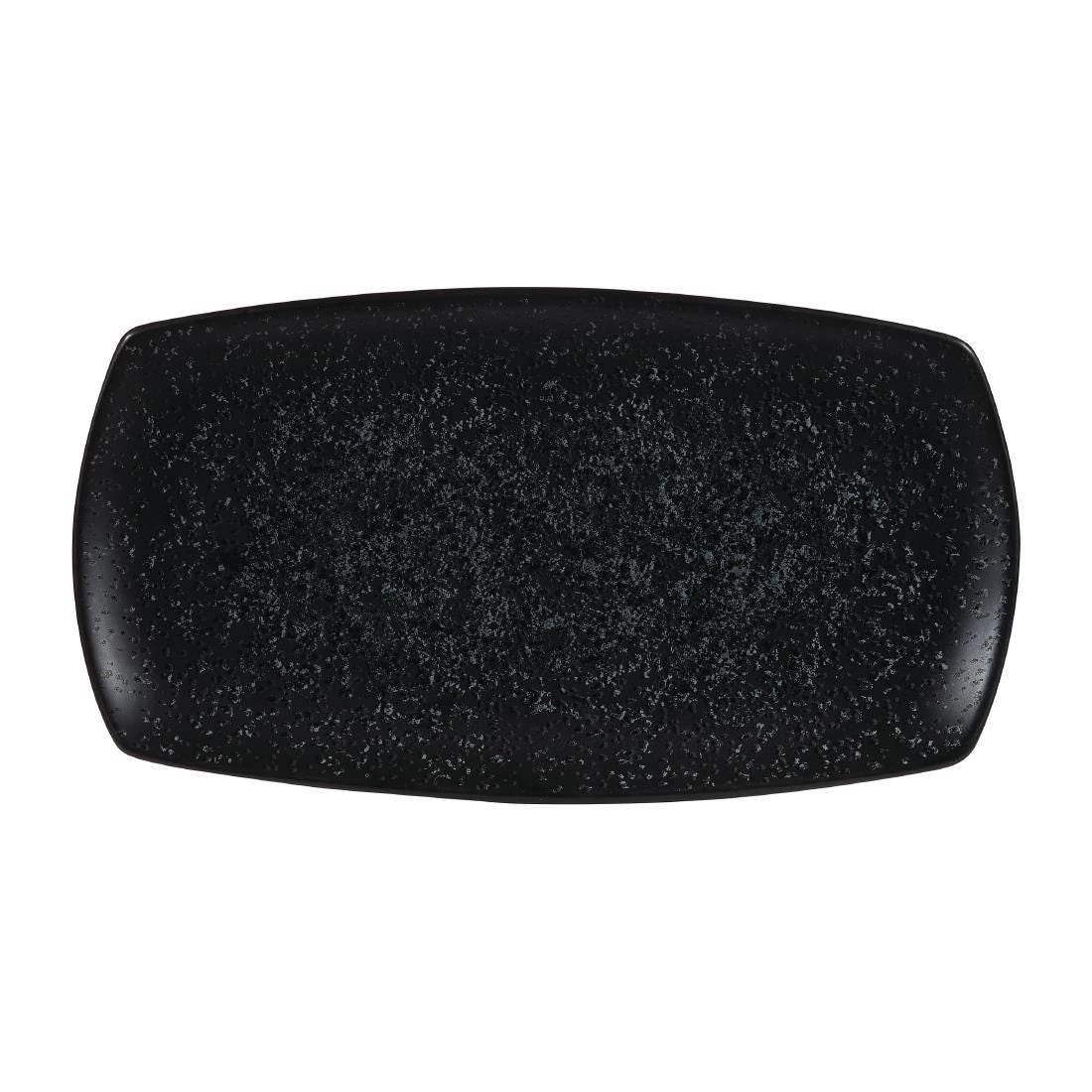 Churchill Menu Shades Caldera Ash Rectangular Plates 190mm (Pack of 6) JD Catering Equipment Solutions Ltd