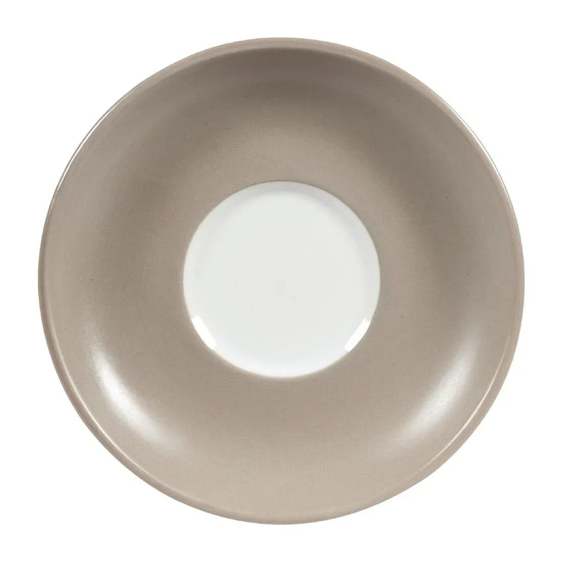 DY948 Churchill Menu Shades Smoke Saucers 155mm (Pack of 6) - JD Catering Equipment Solutions Ltd