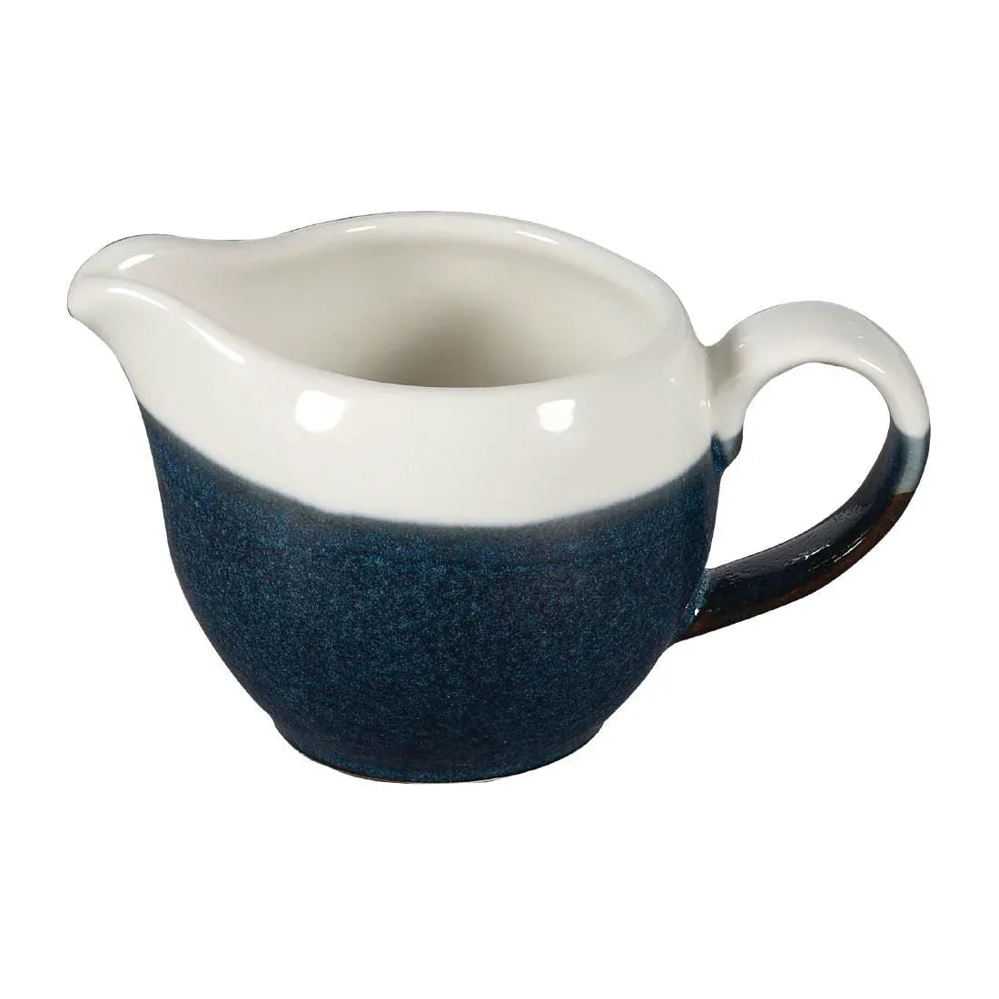 DY174 Churchill Monochrome Profile Jugs Sapphire Blue 110ml (Pack of 4) - JD Catering Equipment Solutions Ltd