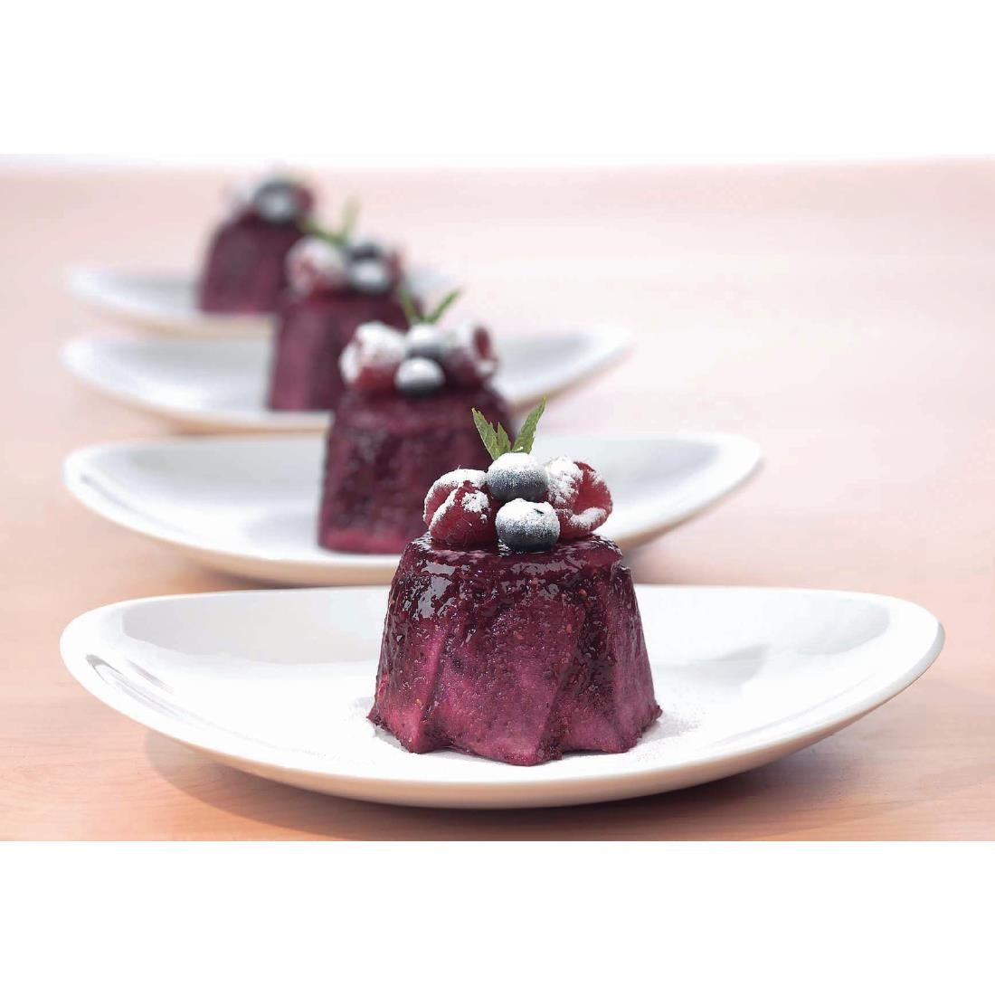 Churchill Orbit Oval Coupe Plates 160 x 192mm (Pack of 12) JD Catering Equipment Solutions Ltd