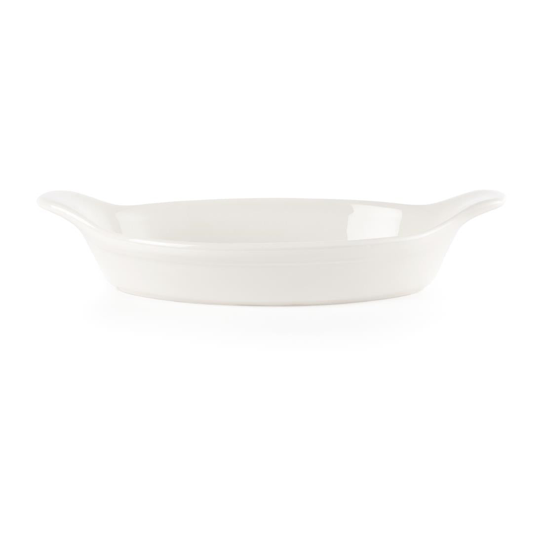 Churchill Oval Eared Dishes 228mm (Pack of 6) JD Catering Equipment Solutions Ltd