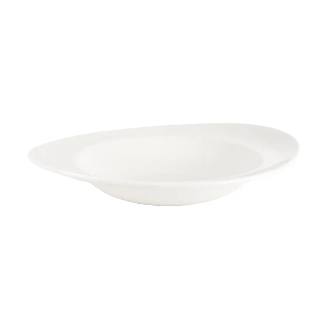 CA879 Churchill Oval Pasta Plates 305mm (Pack of 12) - JD Catering Equipment Solutions Ltd