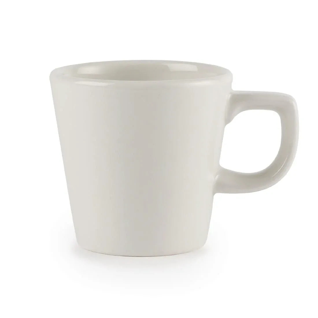 W885 Churchill Plain Whiteware Cafe Cups 115ml (Pack of 24) - JD Catering Equipment Solutions Ltd
