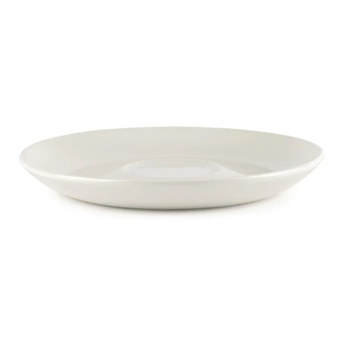 W888 Churchill Plain Whiteware Large Saucers 165mm (Pack of 24) - JD Catering Equipment Solutions Ltd