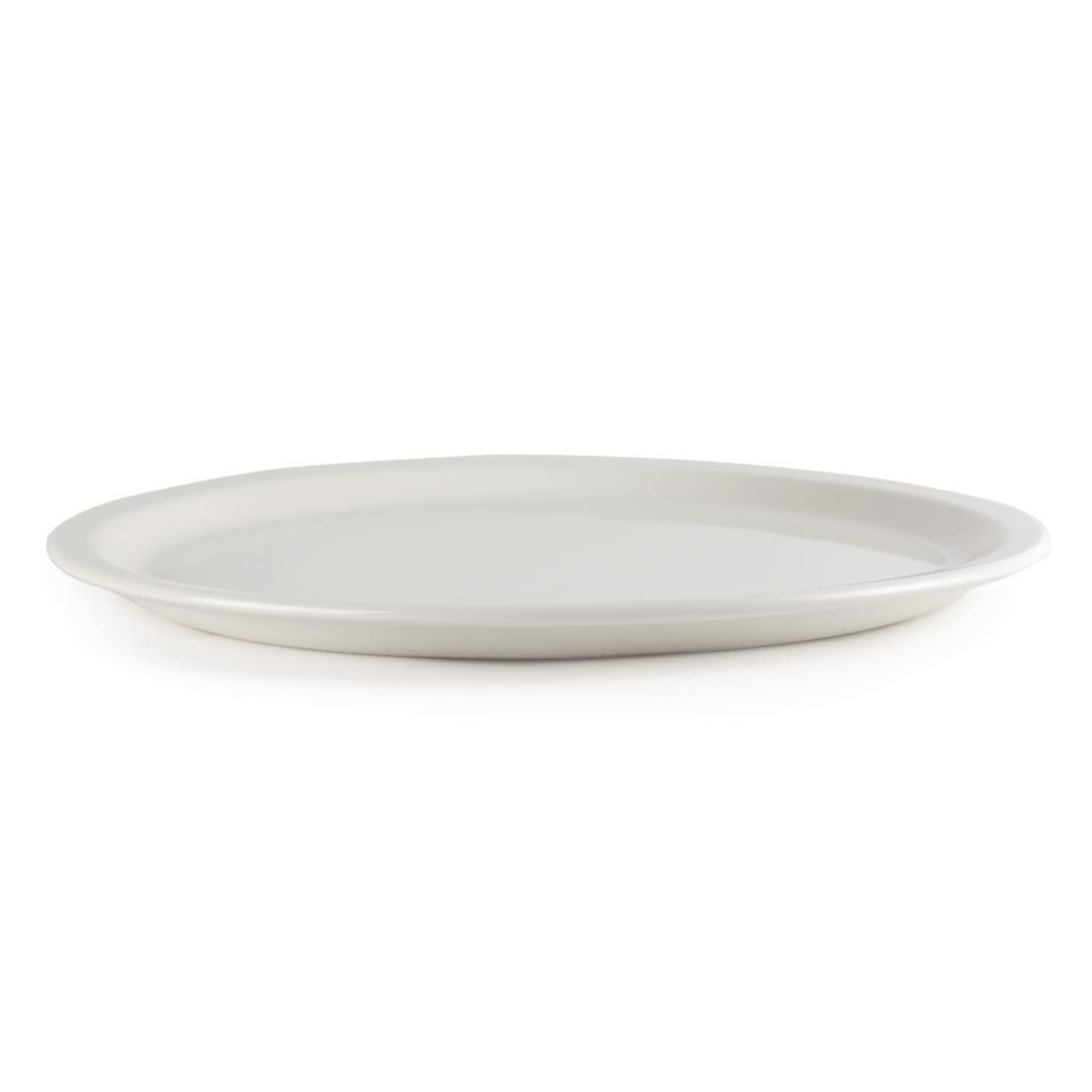 Churchill Plain Whiteware Nova Plates 340mm (Pack of 6) JD Catering Equipment Solutions Ltd