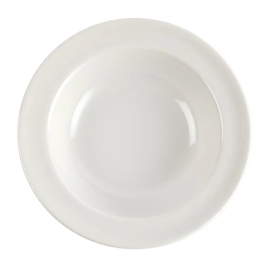 W891 Churchill Plain Whiteware Pasta Plates 280mm (Pack of 12) - JD Catering Equipment Solutions Ltd