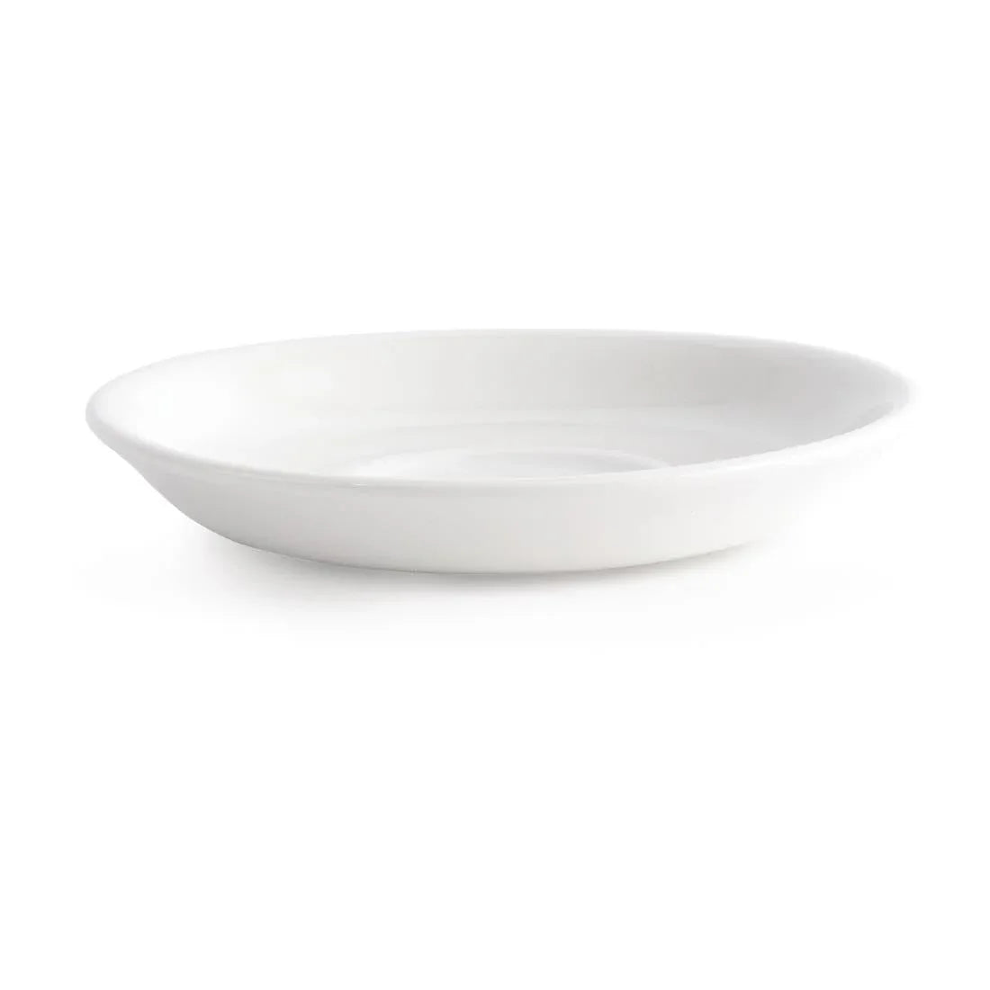 P881 Churchill Plain Whiteware Saucers 114mm (Pack of 24) - JD Catering Equipment Solutions Ltd