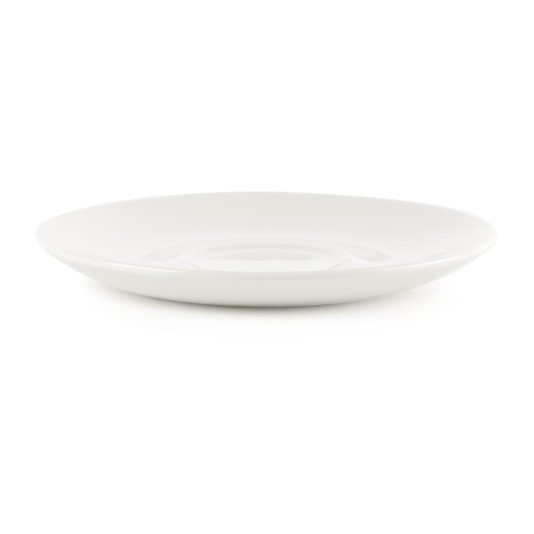 Churchill Plain Whiteware Saucers 160mm (Pack of 24) JD Catering Equipment Solutions Ltd