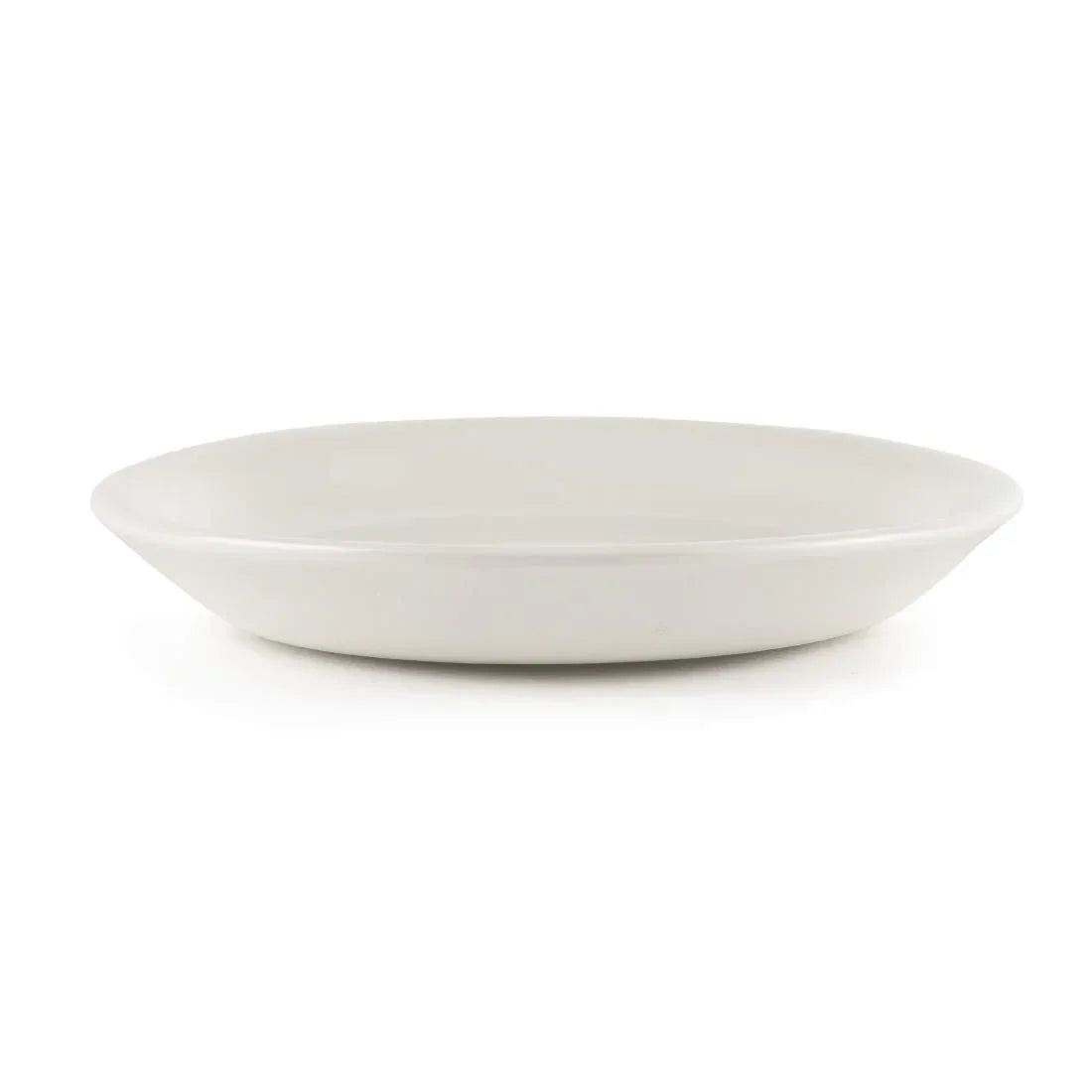 W887 Churchill Plain Whiteware Small Saucers 140mm (Pack of 24) - JD Catering Equipment Solutions Ltd