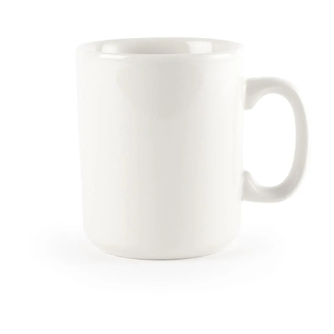 P741 Churchill Plain Whiteware Windsor Mugs 284ml (Pack of 36) - JD Catering Equipment Solutions Ltd
