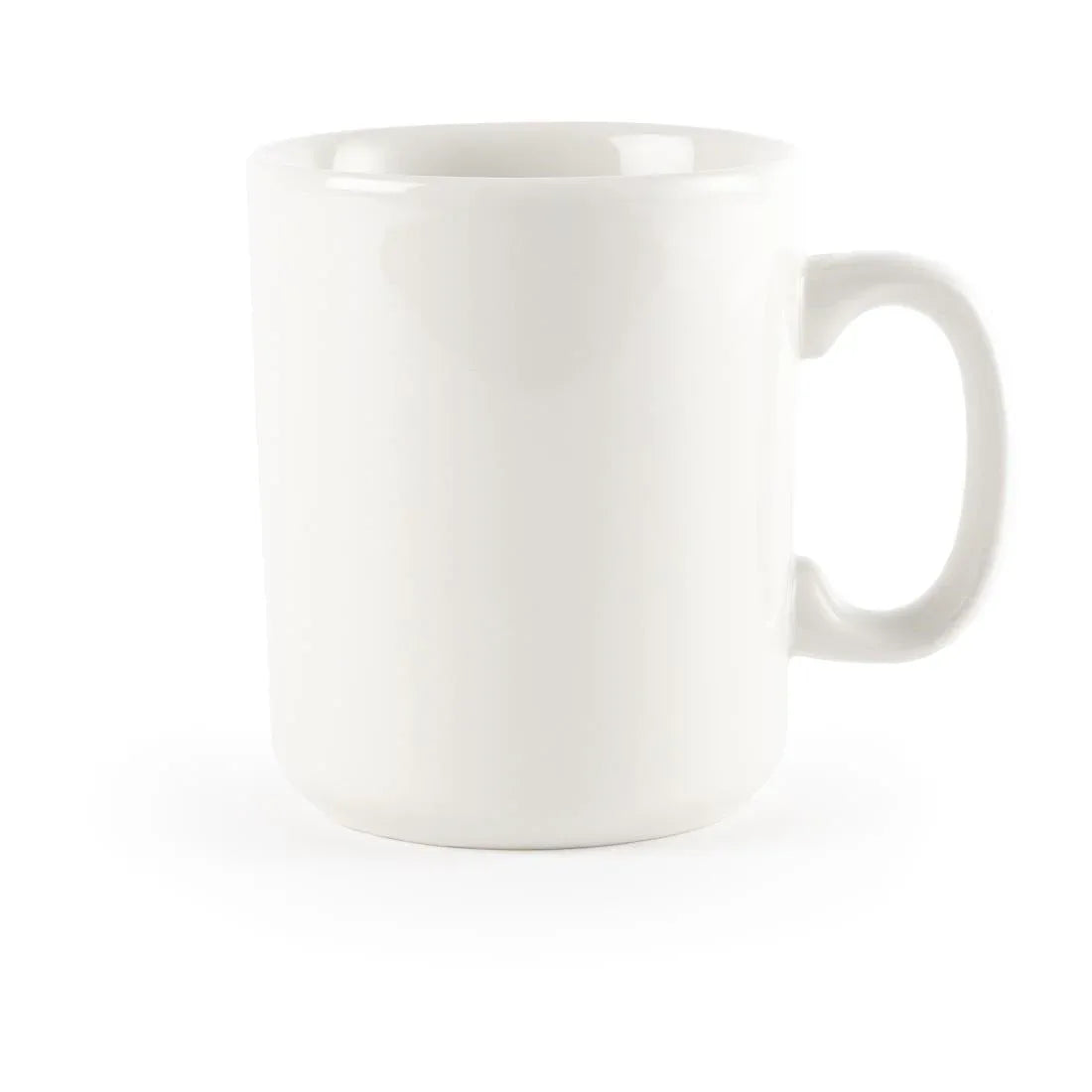 P741 Churchill Plain Whiteware Windsor Mugs 284ml (Pack of 36) - JD Catering Equipment Solutions Ltd