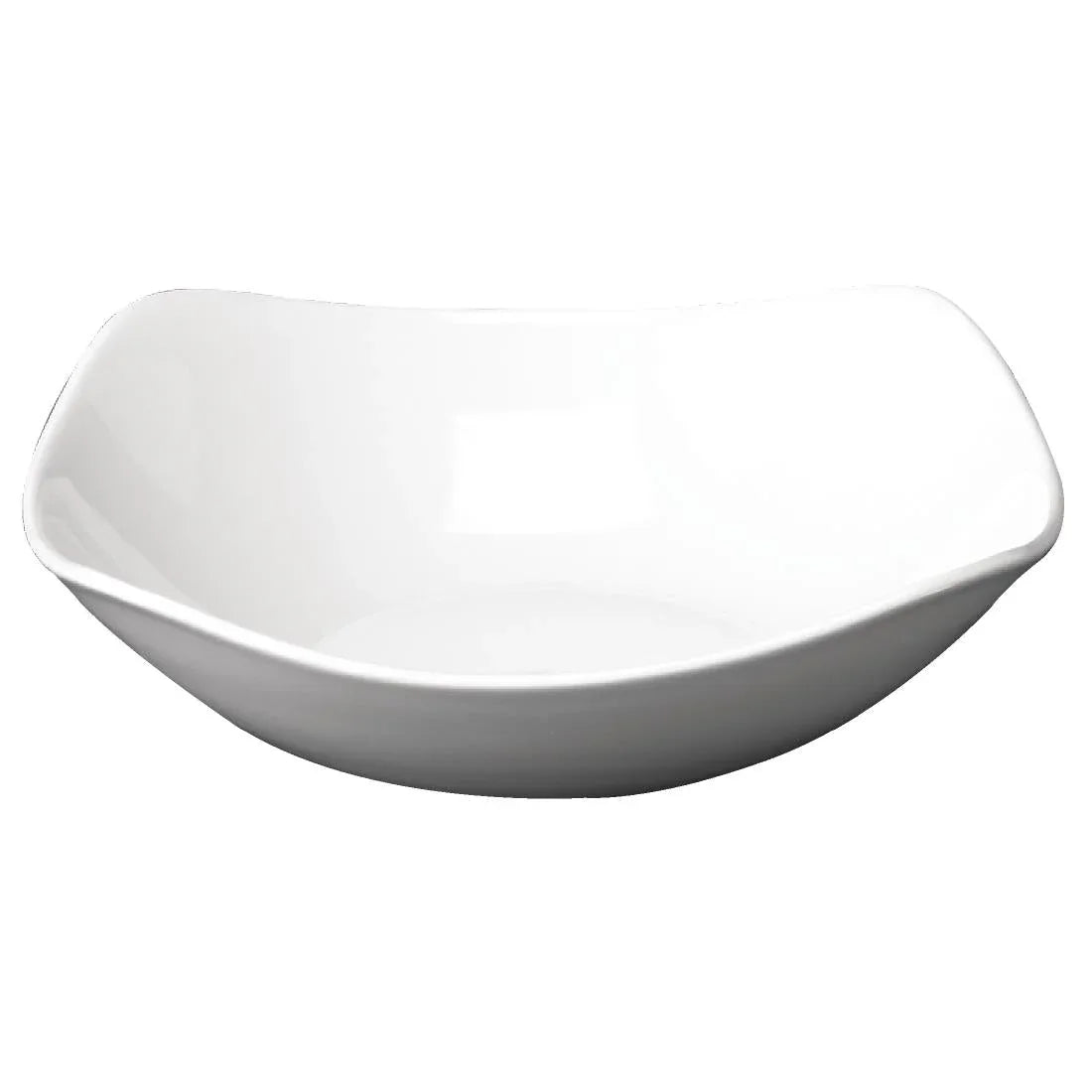 W576 Churchill Plain Whiteware X Squared Bowls 175mm (Pack of 12) - JD Catering Equipment Solutions Ltd