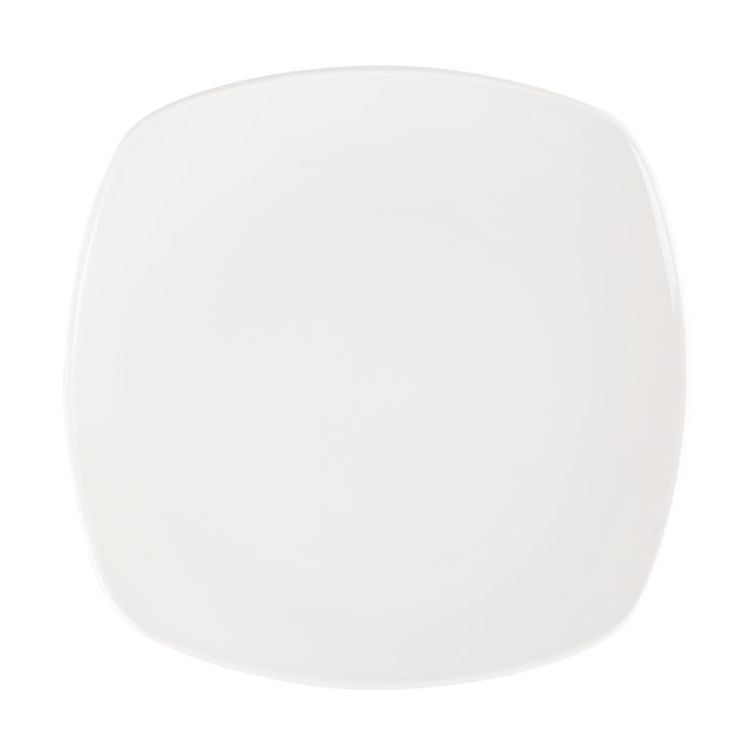 Churchill Plain Whiteware X Squared Plates 215mm (Pack of 24) JD Catering Equipment Solutions Ltd