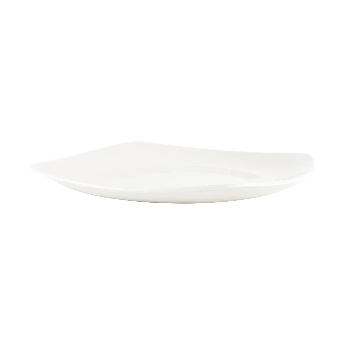W889 Churchill Plain Whiteware X Squared Plates 252mm (Pack of 12) - JD Catering Equipment Solutions Ltd