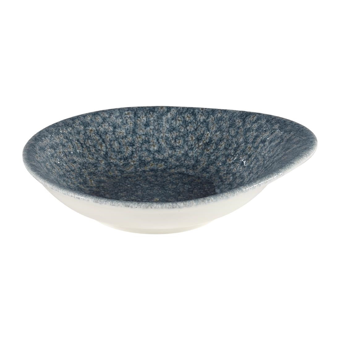 Churchill Raku Round Dish Topaz Blue 160mm (Pack of 12) JD Catering Equipment Solutions Ltd