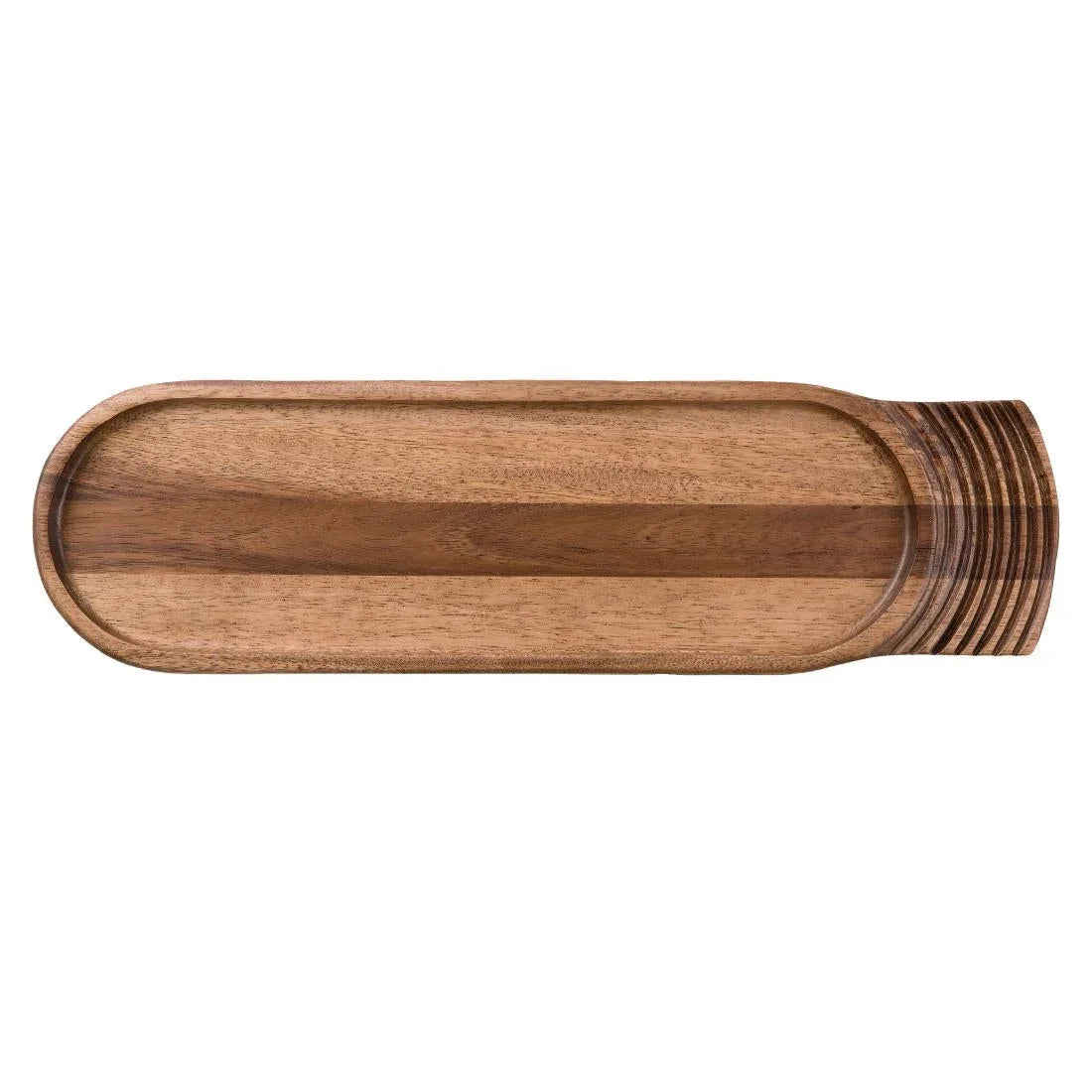 CD143 Churchill Single Handled Large Wooden Boards 480mm (Pack of 4) - JD Catering Equipment Solutions Ltd