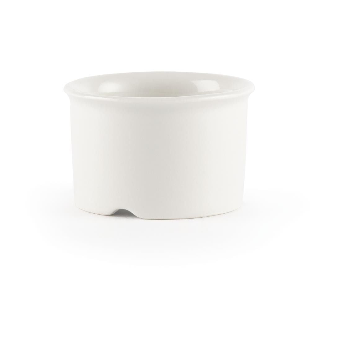 Churchill Snack Attack Dipper Pots White 45ml (Pack of 24) JD Catering Equipment Solutions Ltd