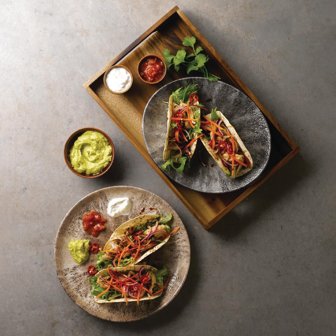 Churchill Stone Zircon Brown Evolve Coupe Plates 260mm (Pack of 12) JD Catering Equipment Solutions Ltd