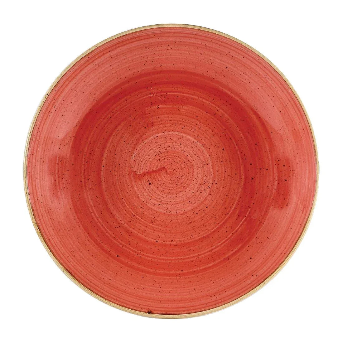 DW369 Churchill Stonecast Coupe Bowls Berry Red 310mm (Pack of 6) - JD Catering Equipment Solutions Ltd