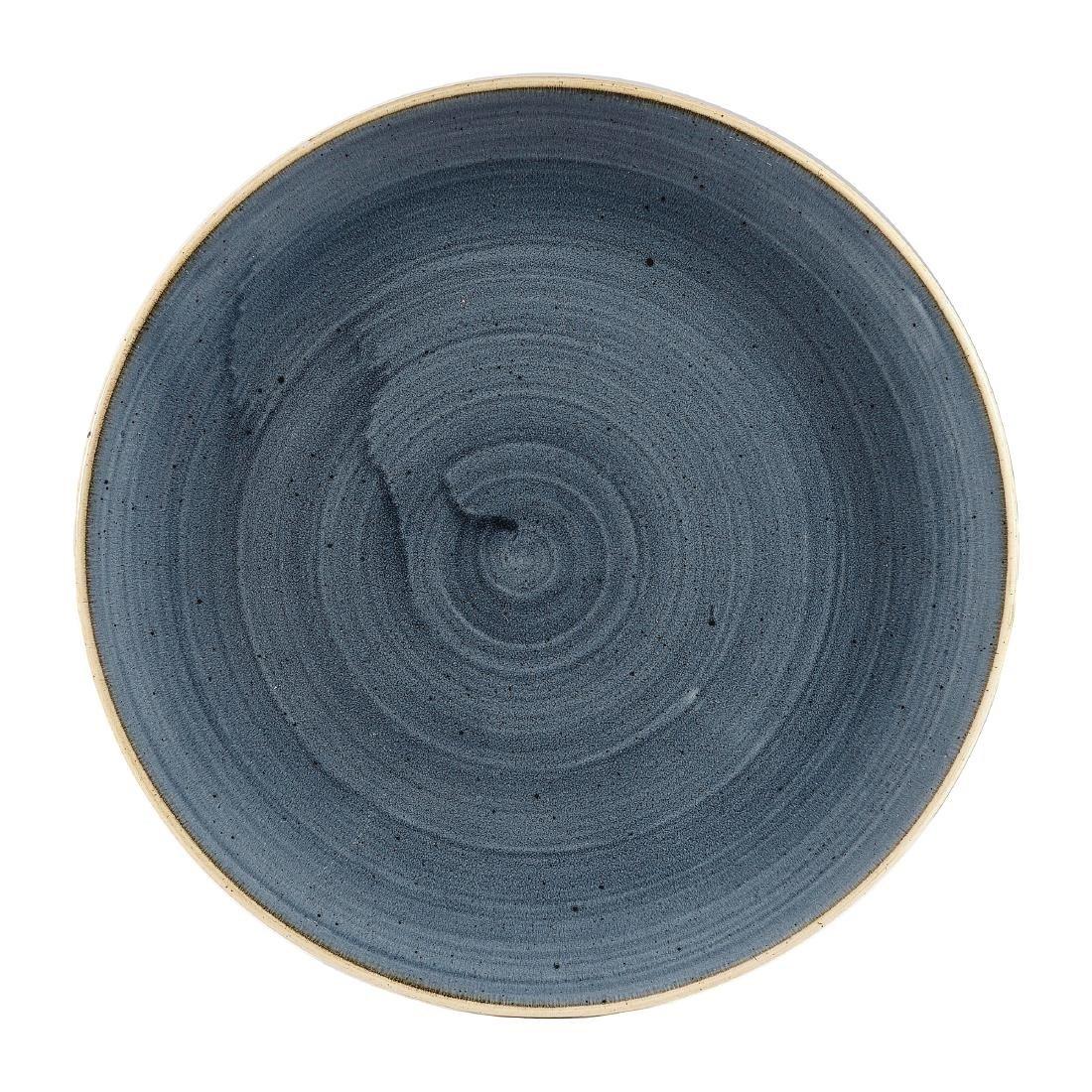 DW354 Churchill Stonecast Coupe Bowls Blueberry 248mm (Pack of 12) - JD Catering Equipment Solutions Ltd