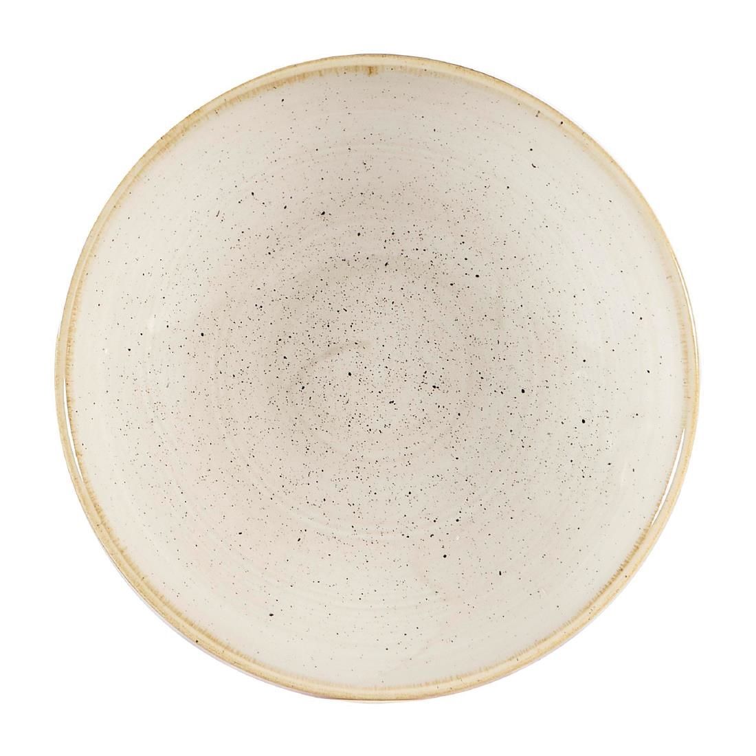 Churchill Stonecast Coupe Bowls Nutmeg Cream 182mm (Pack of 12) JD Catering Equipment Solutions Ltd