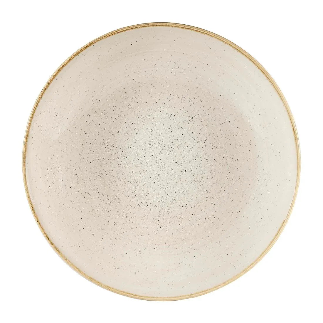 DW374 Churchill Stonecast Coupe Bowls Nutmeg Cream 310mm (Pack of 6) - JD Catering Equipment Solutions Ltd