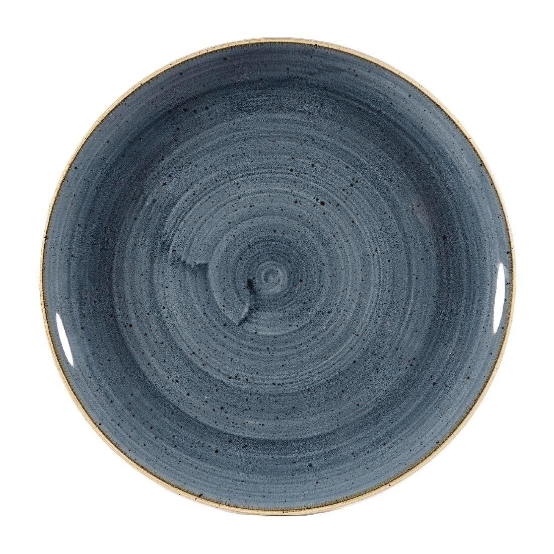 DW350 Churchill Stonecast Coupe Plates Blueberry 288mm (Pack of 12) - JD Catering Equipment Solutions Ltd