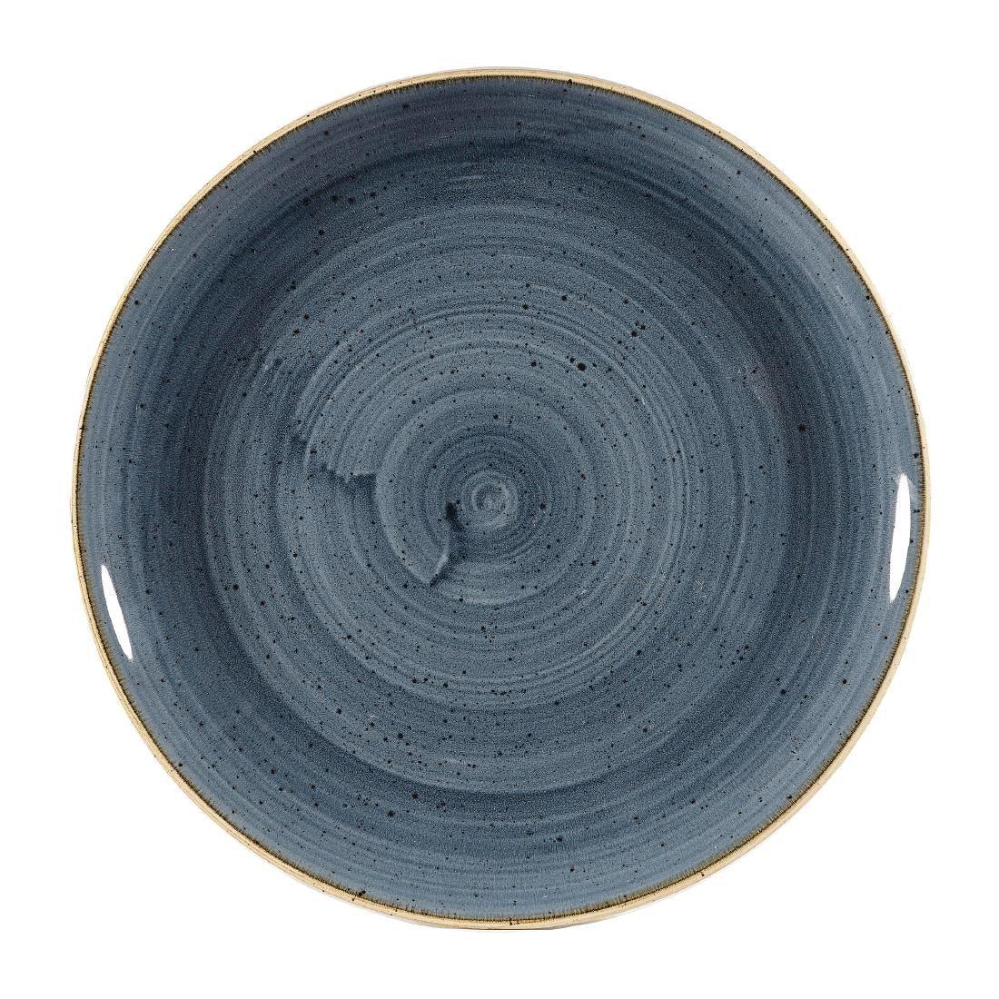DW350 Churchill Stonecast Coupe Plates Blueberry 288mm (Pack of 12) - JD Catering Equipment Solutions Ltd