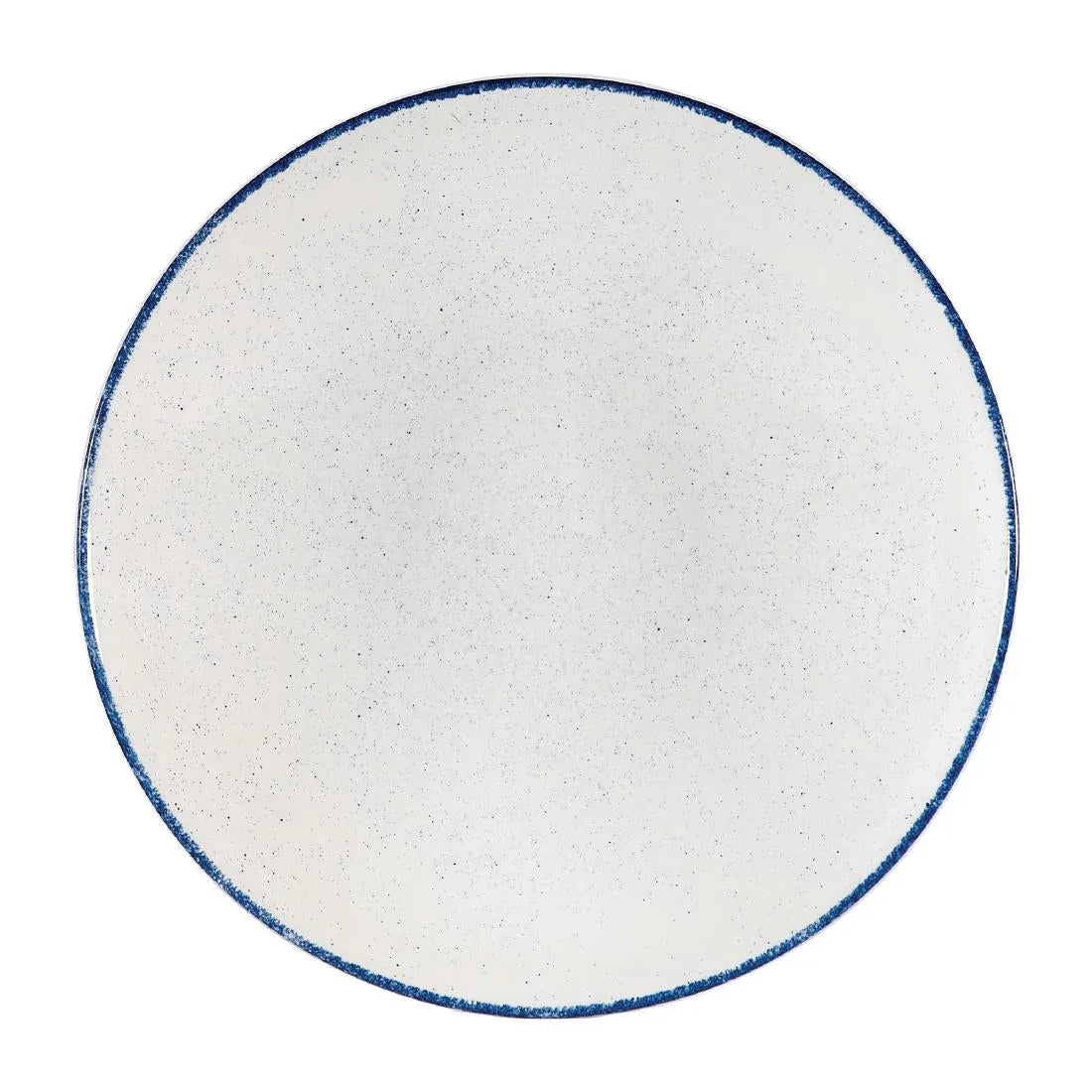DW383 Churchill Stonecast Hints Coupe Bowls Indigo Blue 385mm (Pack of 4) - JD Catering Equipment Solutions Ltd