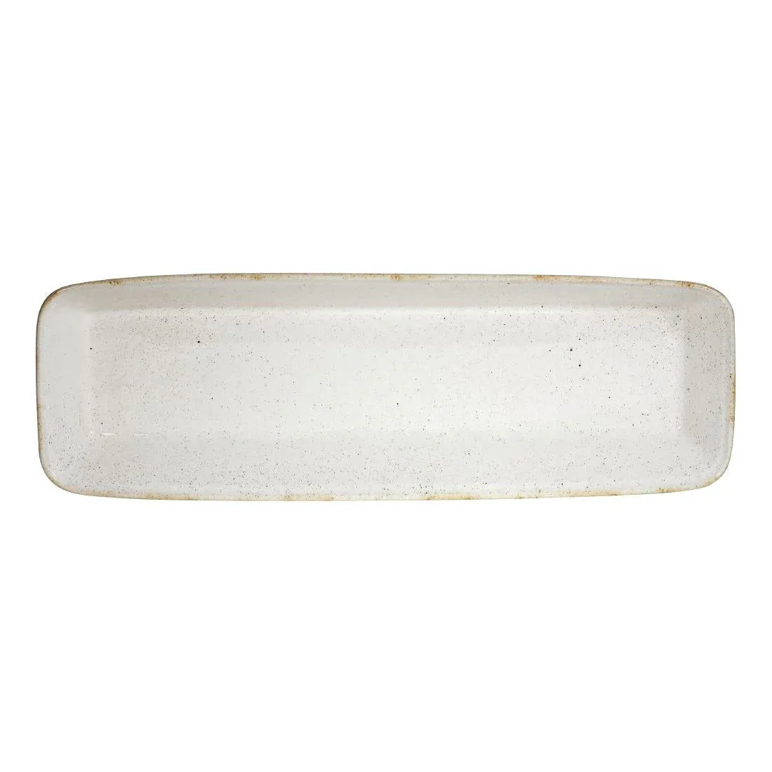 DY203 Churchill Stonecast Hints Rectangular Baking Dishes Barley White 160 x 530mm - JD Catering Equipment Solutions Ltd