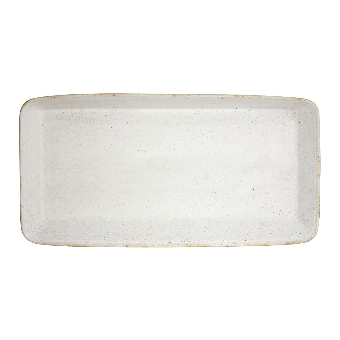 Churchill Stonecast Hints Rectangular Baking Dishes Barley White 325 x 530mm JD Catering Equipment Solutions Ltd