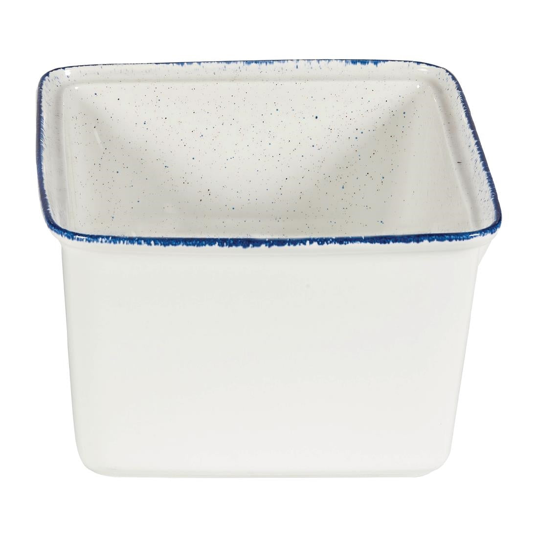 Churchill Stonecast Hints Small Casserole Dishes Indigo Blue 194mm (Pack of 4) JD Catering Equipment Solutions Ltd