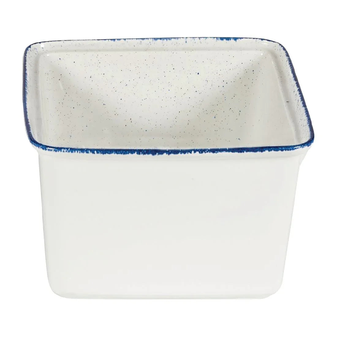 DY211 Churchill Stonecast Hints Small Casserole Dishes Indigo Blue 194mm (Pack of 4) - JD Catering Equipment Solutions Ltd