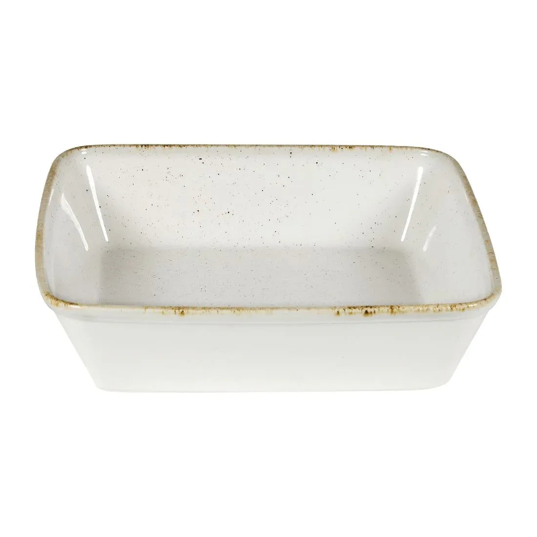 DY200 Churchill Stonecast Hints Square Baking Dishes Barley White 250mm (Pack of 6) - JD Catering Equipment Solutions Ltd