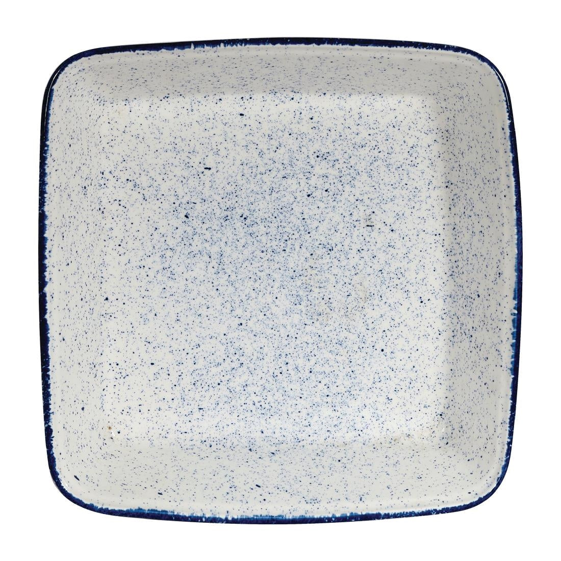 Churchill Stonecast Hints Square Baking Dishes Indigo Blue 250mm (Pack of 6) JD Catering Equipment Solutions Ltd